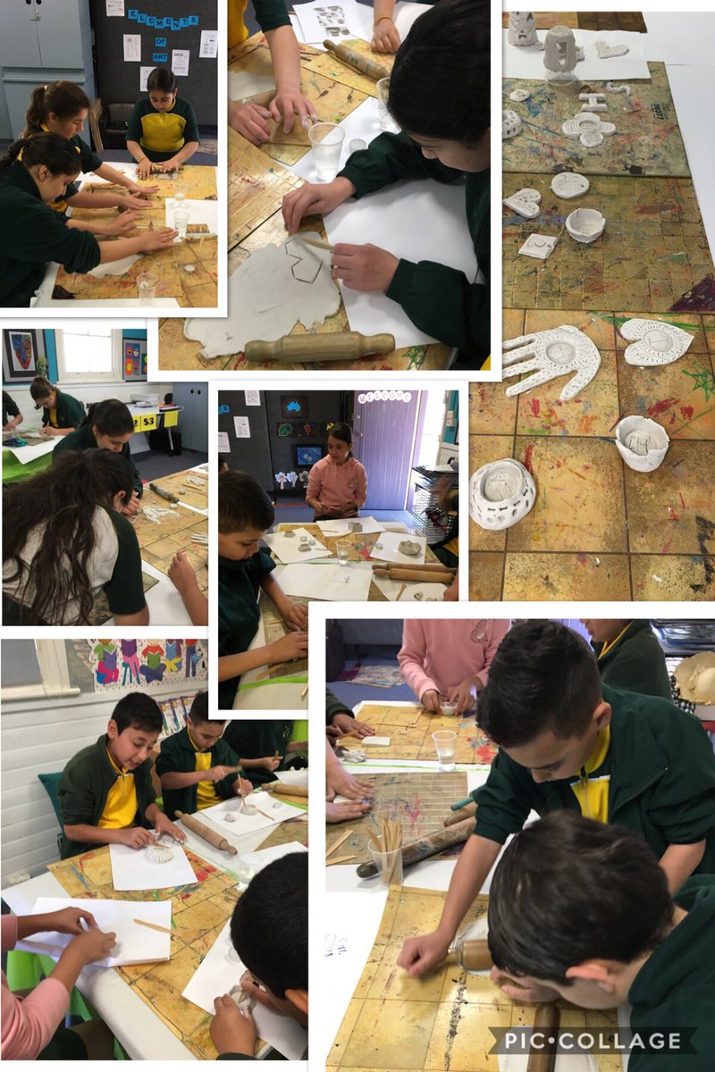 Air dry clay art with Stage 3 today. Next week we will add some colour and gloss varnish. Looking good!👌🏽 <a href="/PsCondell/">CondellParkPS</a>