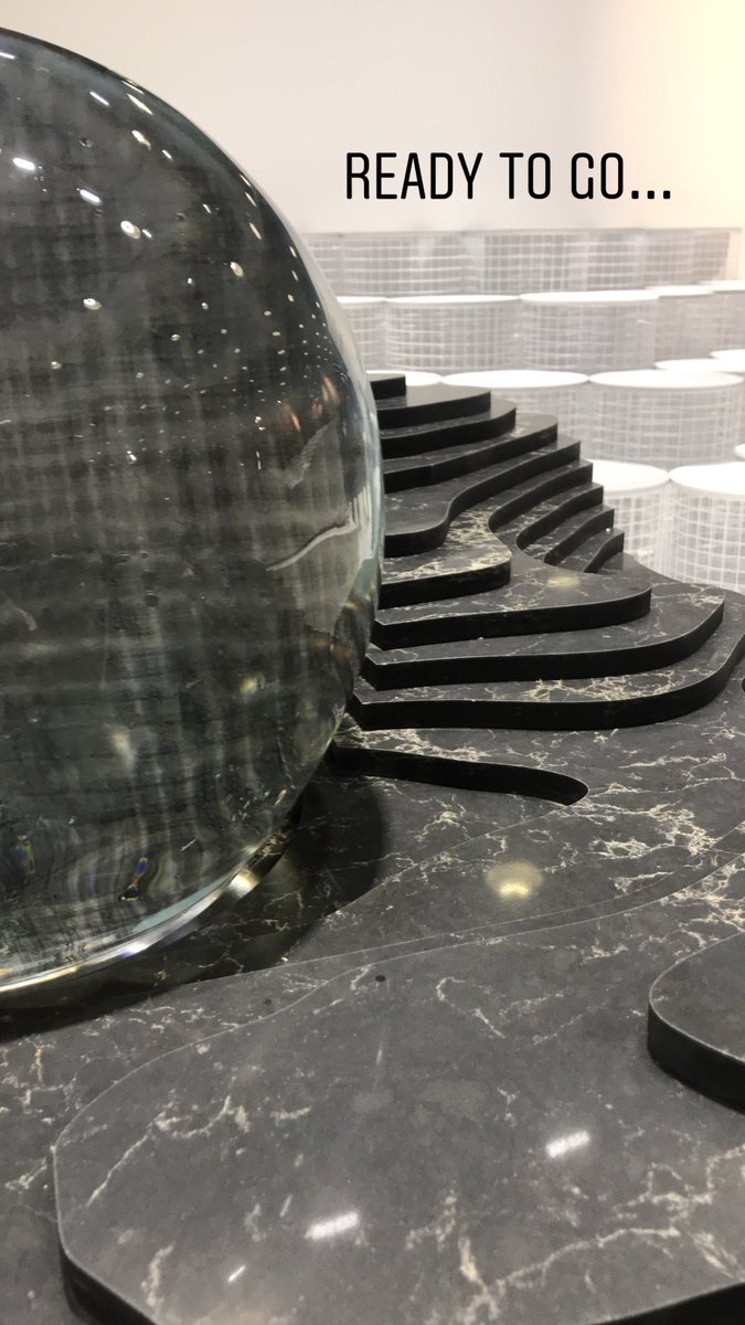 johnfilomena's tweet photo. Ready to go... #CSIDS2018 @CaesarstoneCA @IDSvancouver @snarkitecture #IDSVAN2018 https://t.co/oDPmnqUDa0