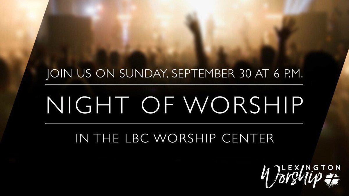 lexworship1's tweet image. Just a reminder, due to Hurricane Florence our Night of Worship has been rescheduled for September 30th, at 6pm. Mark your calendars and make plans to join us! #nightofworship #lexingtonworship #lexingtonbaptistchurch #hurricaneflorence #lexingtonsc #worship