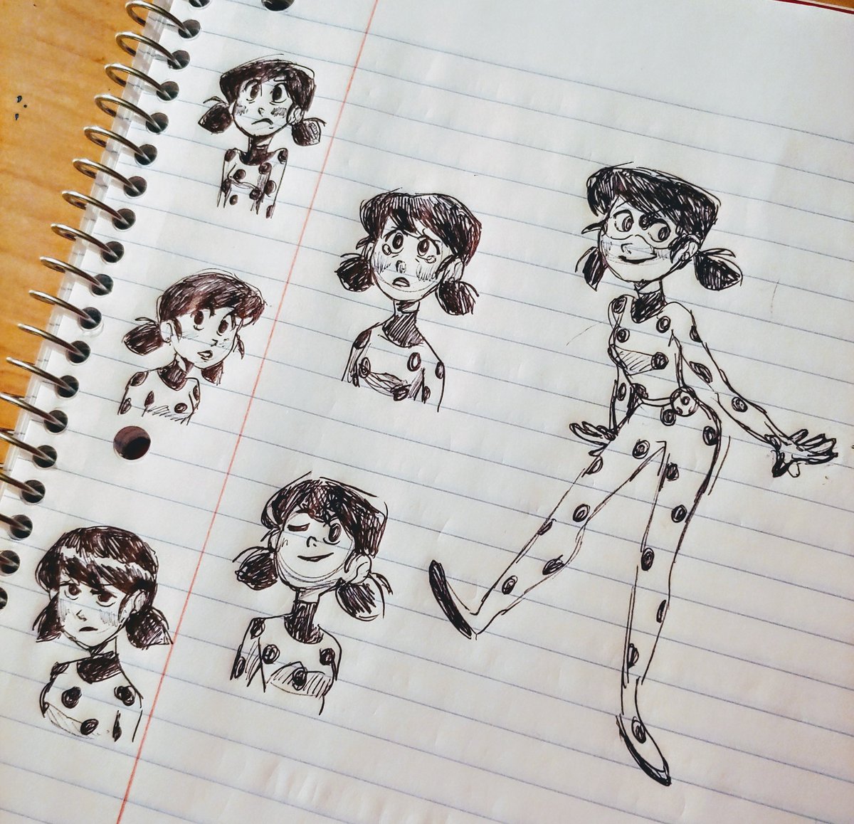 Some Miraculous Ladybug doodles from our story pitch class

#MiraculousLadybug #ladybug #ml #marinette #doodle