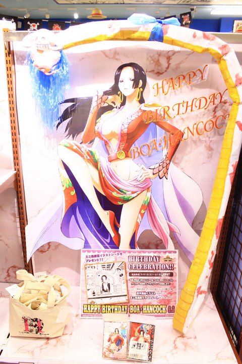 麦わらストア　ワンピース　バースデー　ブロマイド　ハンコック ワンピース バースデーブロマイド ハンコックの通販 by ペン卒｜ラクマ