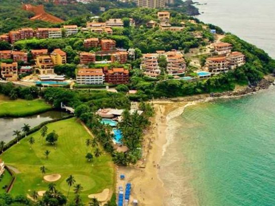 Vista aérea del Hotel Resort Pacífica, patrocinador oficial del #GoProSurfOpenIxtapa
 @PacificaResortIxtapa #Surfing #Pacifíca #Resort #Ixtapa