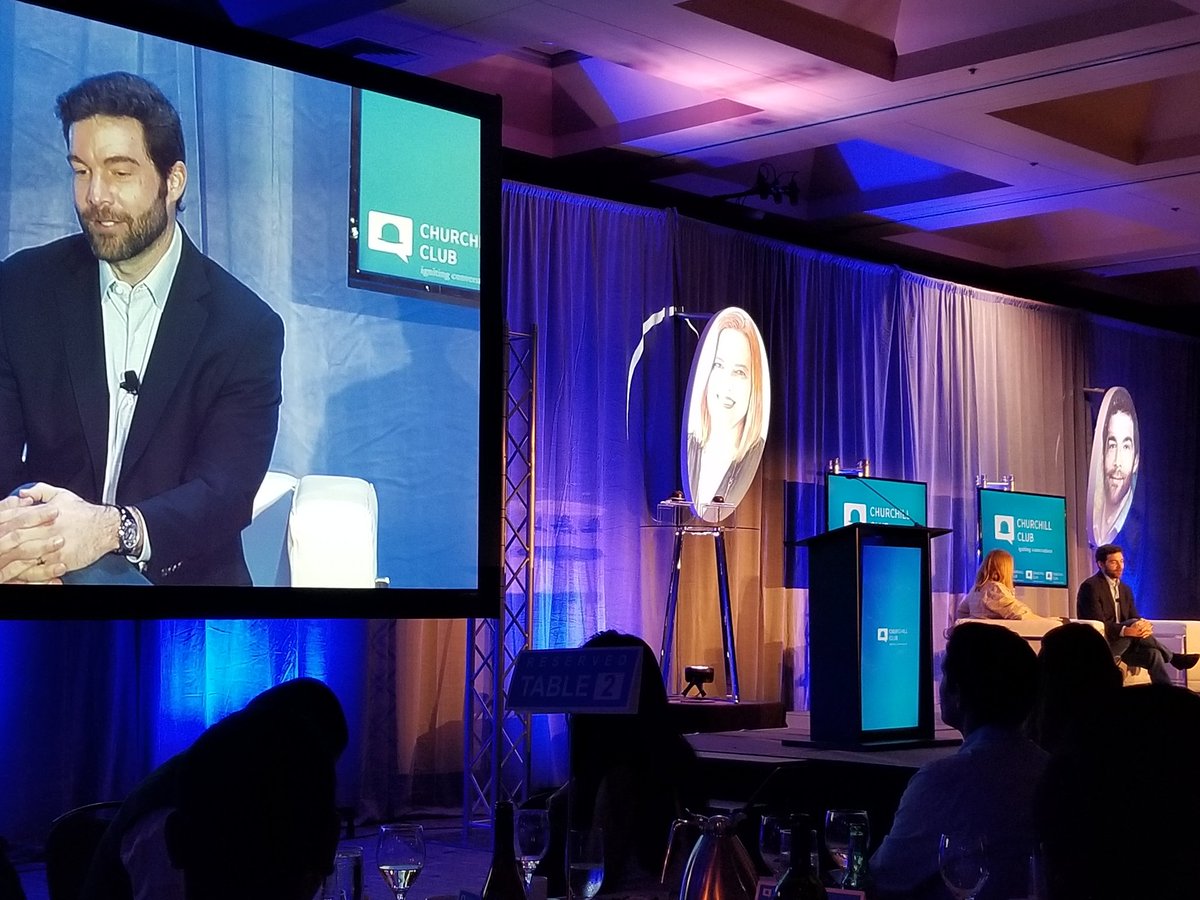 So grateful to have this chance to hear Jeff Weiner <a href="/jeffweiner/">Jeff Weiner</a> of LinkedIn speak after receiving Legendary Leader Award at The Churchills 2018 #thechurchills