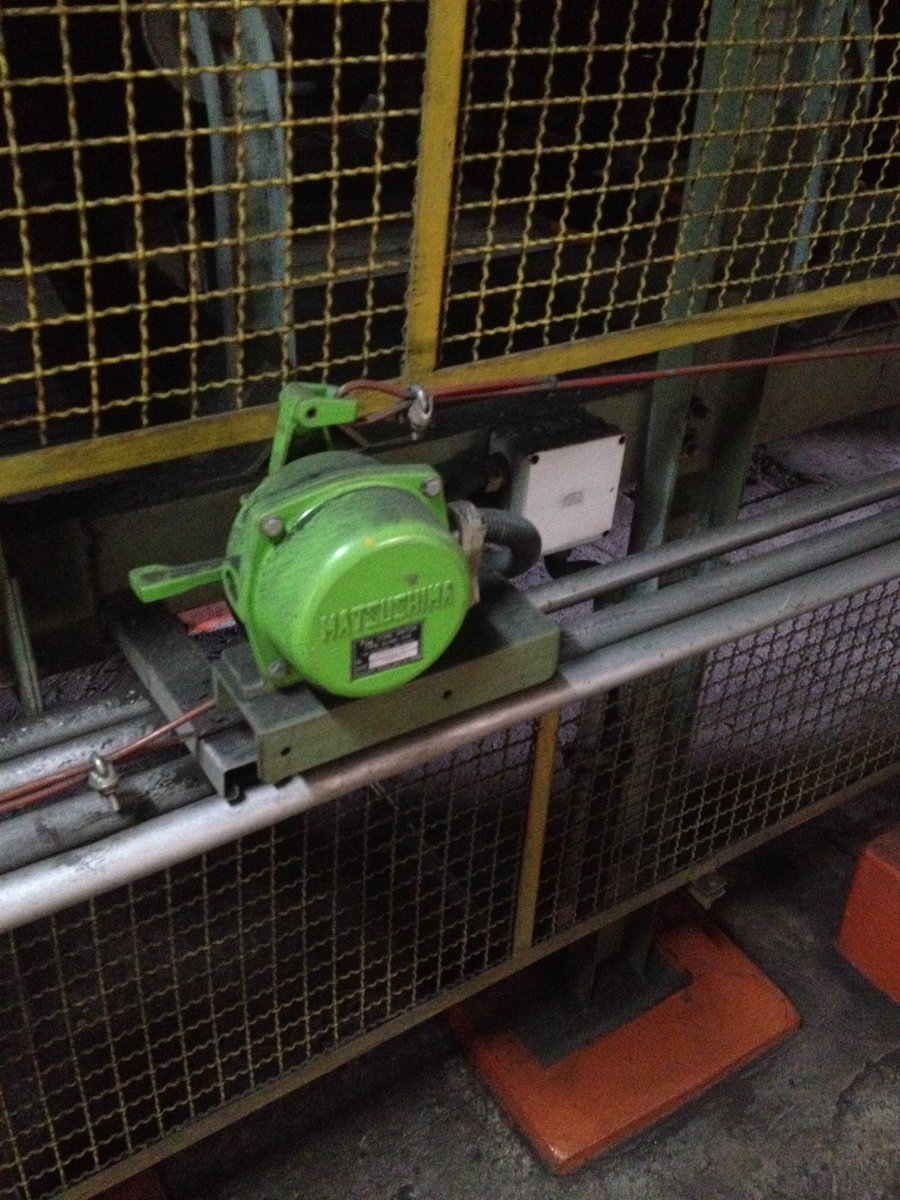 MatsushimaMTech's tweet photo. Emergency Stop Pull Cord Switch for belt conveyor.
Reliable worldwide standard safety switch.
Indispensable for safety operation of belt conveyor.
#beltconveyor #pullcordswitch #coveyorsafety #conveyor #풀코드스위치 #컨베이어벨트 #비상정지
Web: https://t.co/1a7hOKNV9H https://t.co/3sBZCzSRuY