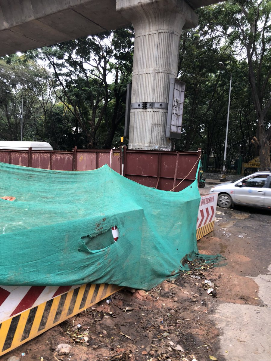 pramodchinder's tweet photo. @cpronammametro @BBMPCOMM was such a beautiful avenue on RV Road- isnt there any other way to avoid cutting so many trees and making dirty! Are you helping us to lead a better life by doing this? How did anyone give permission to cut such decades old trees @CMofKarnataka https://t.co/V3led33tVo