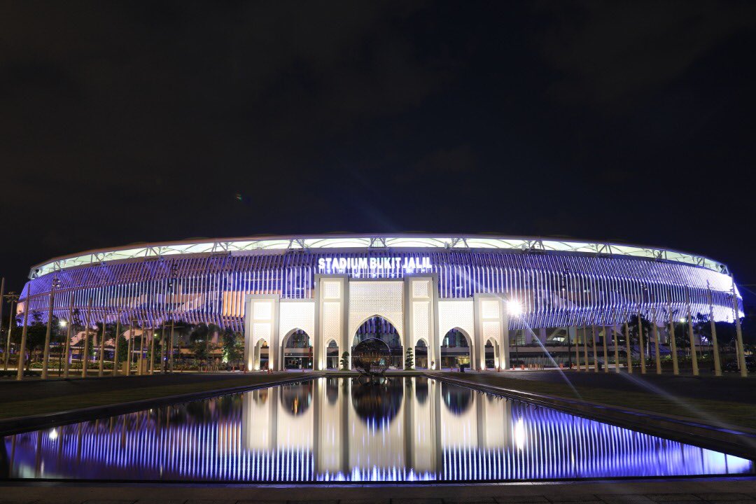 KBSMalaysia's tweet photo. Bukit Jalil Terus Tarik Perhatian Dunia!
Selepas mengungguli Anugerah Stadium Terbaik Dunia awal tahun ini, KL Sports City (KLSC) sekali lagi membanggakan 🇲🇾 apabila berjaya tercalon ke peringkat akhir kategori “Project of the Year”
#WorldStadium
#KLSC
#MalaysiaBoleh https://t.co/MKIQLEqQNi