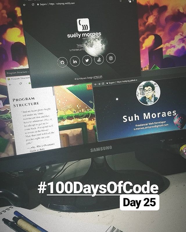 disjuntoress's tweet image. #100daysofcode Day 25:
Started reworking on my web and moving on to studying program structures with Eloquent JavaScript! #javascript #webdeloper