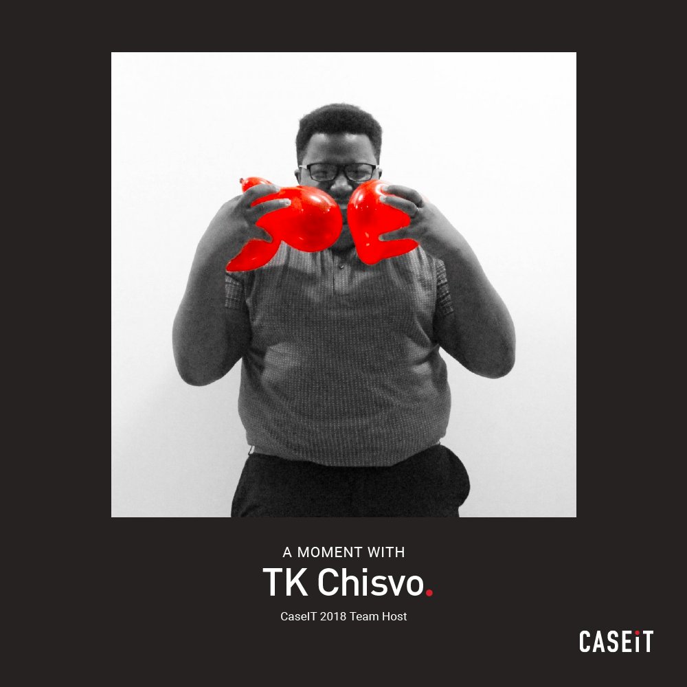CaseIT's tweet photo. This is TK! TK was a Team Host for the University of Minnesota during #CaseIT2018 
Check out our Instagram Story Highlight "Join Us" to see TK's journey!
APPLICATIONS for TEAM HOST &amp; COMPETITION CREW MEMBERS CLOSE on SEPTEMBER 26TH at 11:59PM (Link in bio) 🎈
#LoveIT #CaseIT2019 https://t.co/WZRb9HZEFX