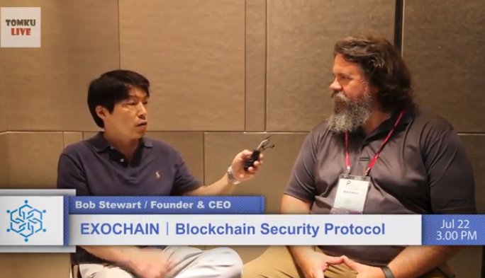 TomKuLive's tweet photo. [#TomKuLive] interview with #EXOCHAIN. EXOCHAIN is #blockchain protocol that provides individuals, organizations and machines the ability to form a strong, verified digital identity, and mechanisms to control the seamless release of verified personal data to third parties. https://t.co/UyNwxFwpws