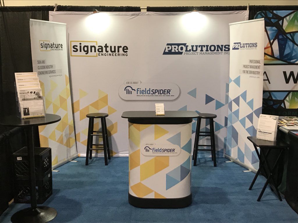 SignatureEng's tweet image. Drop by our booth 611 tomorrow at #signexpicanada2018. Look forward to see everyone this year #signs