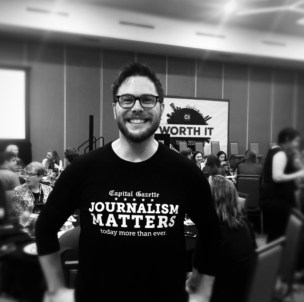 TheBAsnyder's tweet photo. Powerful day today for local journalism and the entire industry #CIThrive https://t.co/zCPPw0fUCd