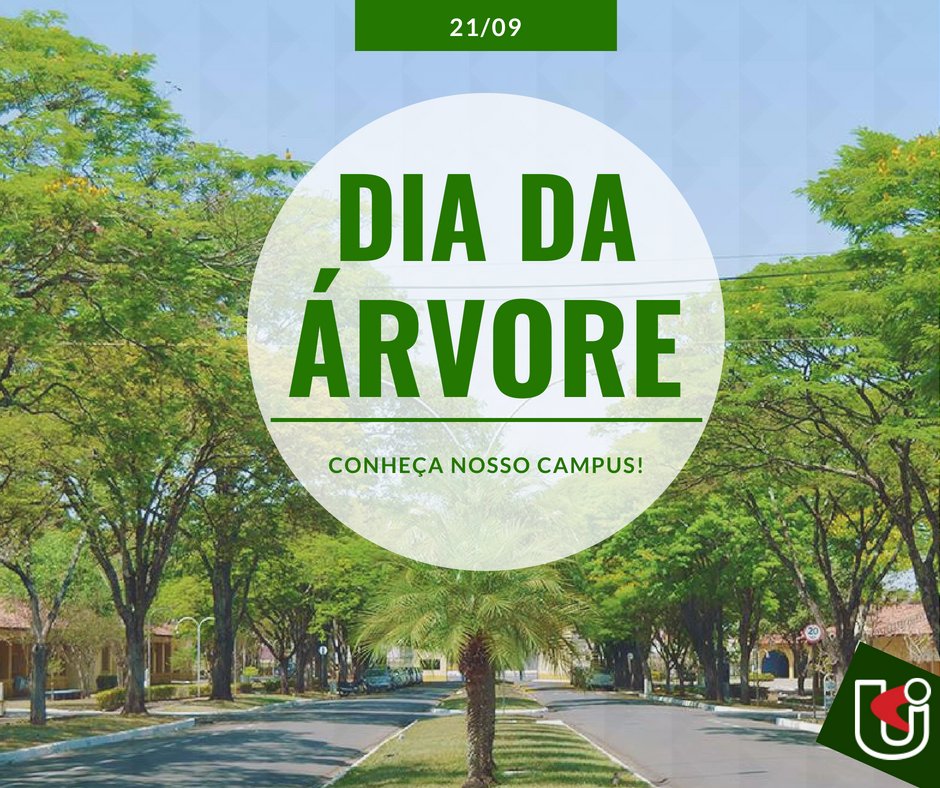 "A natureza é o reflexo dos nossos atos." Preserve!
#Unilins #Campus #Verde #Árvores