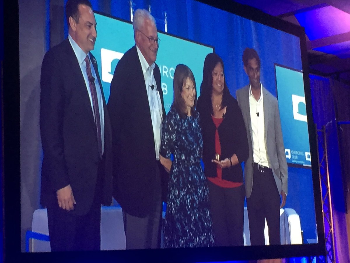 A real force for learning - 65 million registered users - Khan Academy recognized with the Magical Team award at 8th annual <a href="/ChurchillClub/">ChurchillClub</a> #churchills