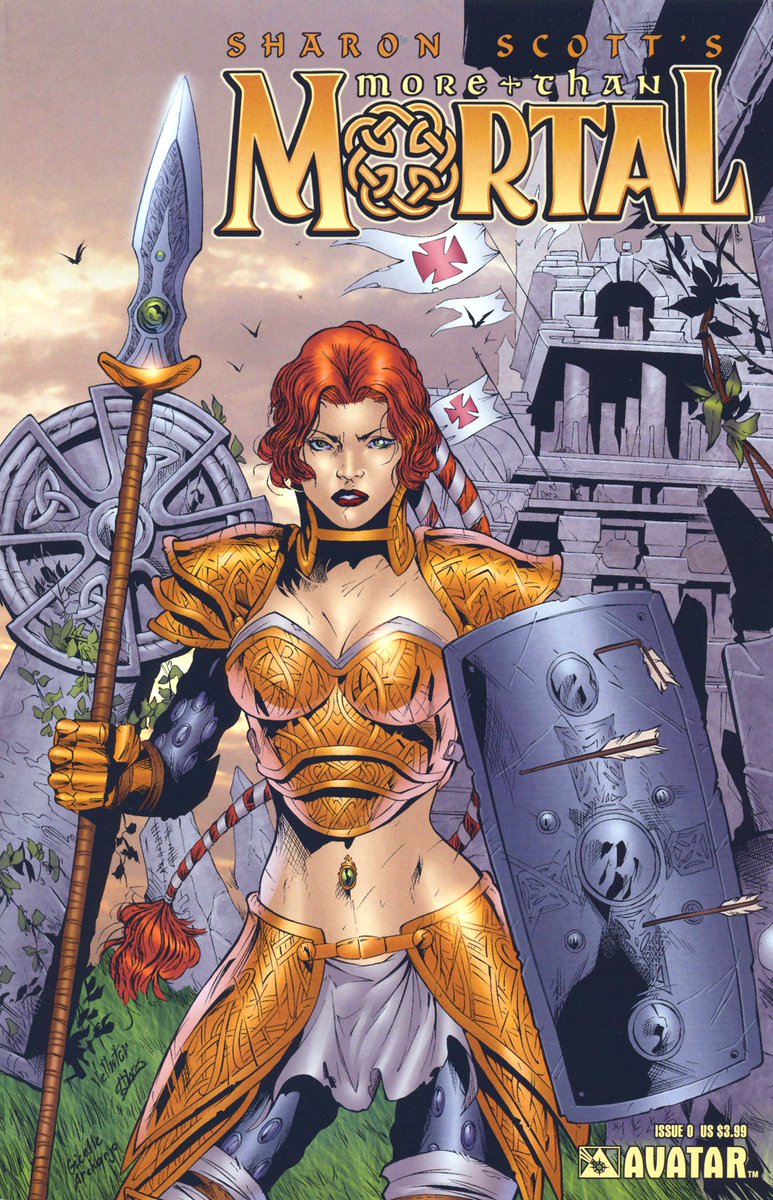 UltraXexyz's tweet photo. More Than Mortal: A Legend Reborn 
More Than Mortal was a short comic series from the late 90s. 
In 2006 a sequel series was announced, with the lead character returning and now wearing a jewel.😍
(1/2) https://t.co/gFL4pAzPYr