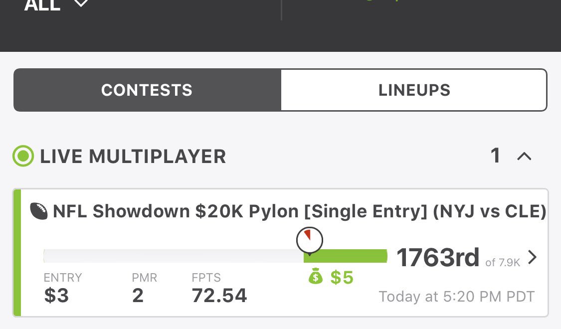 waylonprice's tweet image. Sam Darnold didn’t do me any favors tonight. But made two dollars and had a reason to watch the game. #winningiswinning #thanksforthetwodollars