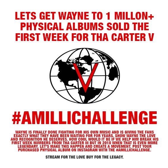 LilWeasel504's tweet photo. #lilwayne #carterv #amillichallenge @LilTunechi @mackmaine @YoungMoneySite https://t.co/LuJky9Jpiz