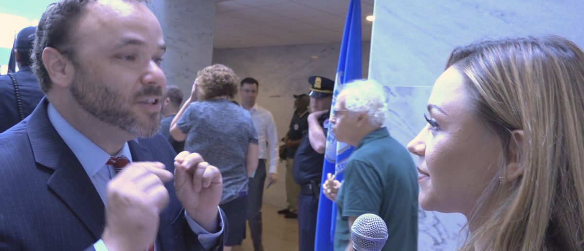 Chris_1791's tweet photo. [#VIDEO] Kavanaugh Protesters Refuse To Denounce Alleged Domestic Abuser Rep. #Keith_Ellison https://t.co/y3V8lOemkP via @DailyCaller https://t.co/5gWeojyUIJ