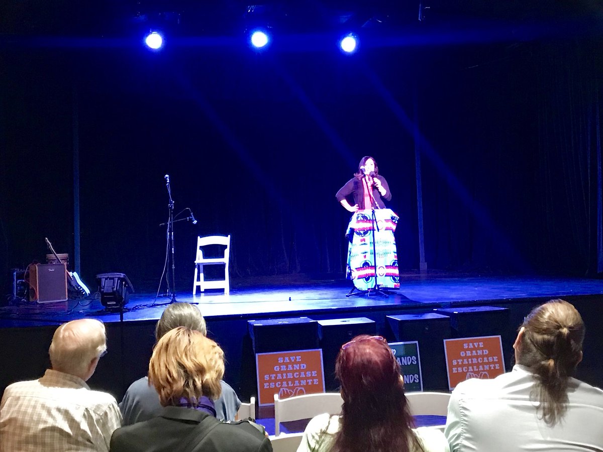 DCSamantha's tweet image. A great evening supporting Utah’s 5 Native candidates: @RepAngelaRomero, @UrbanNavajo, Merle Wall, Kenneth Maryboy &amp;amp; Willie Grayeyes. If you were not able to attend please consider donating to their campaigns, volunteer and help #GOTV on Nov 6th! #NativeVote18 #UTPol #SanJuan