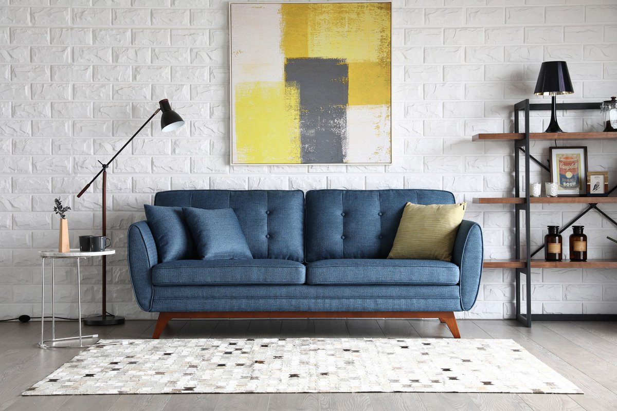 Living room furniture fabric sofa
Size:196*86*78cm

#furniture #livingroomsofa #fabricsofa #modernsofa