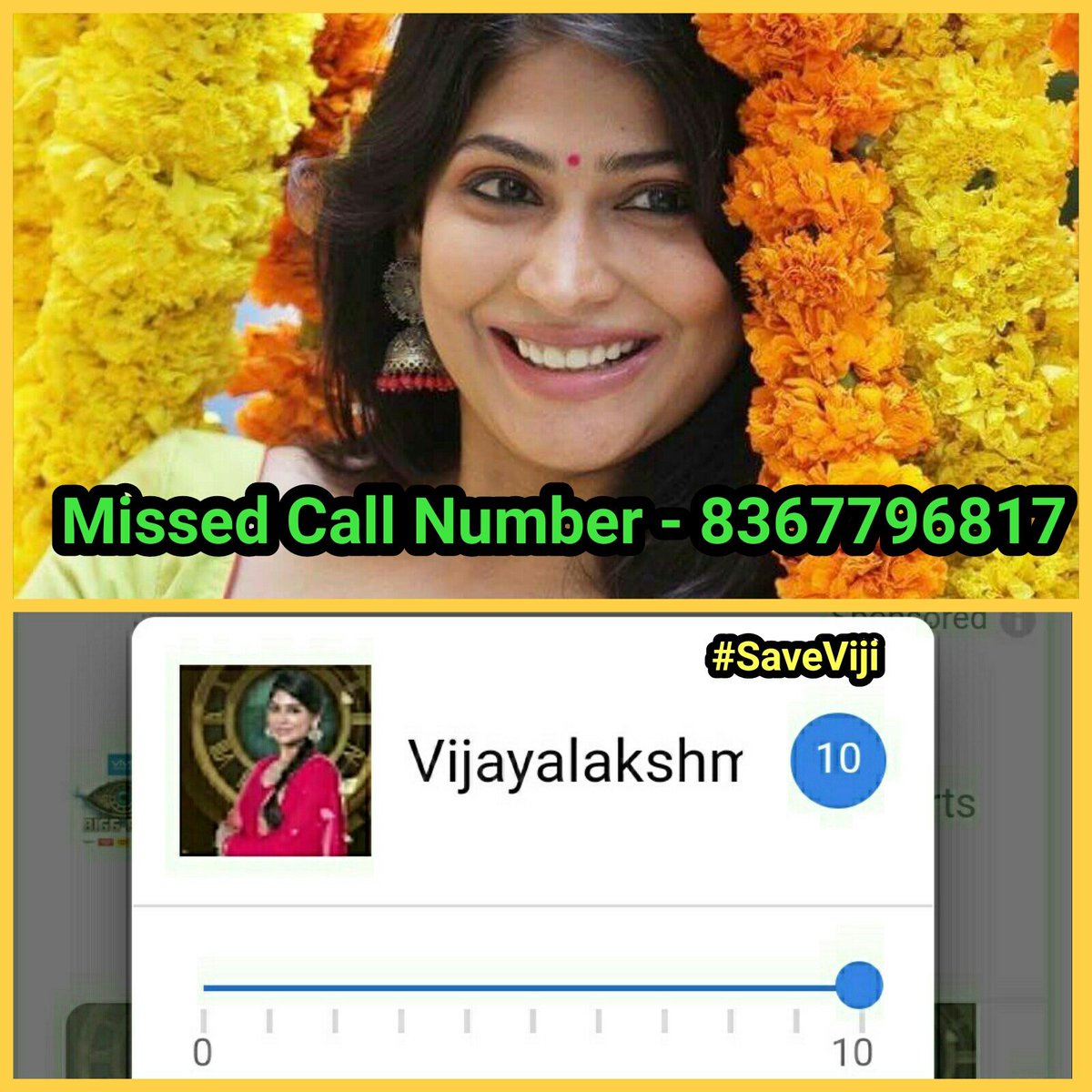 RadhaMemes's tweet photo. @vijaytelevision @Vivo_India தலைவி #vijayalakshmi க்கு ஓட்டுப் போடும்படி தாழ்மையுடன் கேட்டுக்கொள்கிறோம் 🙏 🙏 🙏 

#BiggBossTamil2 #BiggBossTami #Biggboss2tamil https://t.co/yBepp0FFtE