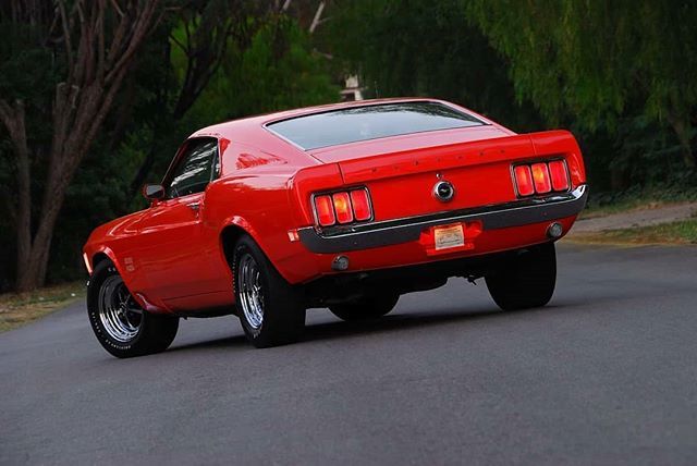 FoMoCoFam's tweet photo. Regrann from @cartechbooks -  The tastefully simple styling of the 1970 Boss 429 is in full view in this picture.  The rear panel features recessed triple element taillights and the Deluxe Mustang gas cap that's adorned with the galloping pony.

To learn… https://t.co/ZzoI2U8RES https://t.co/1ifC67Nt9i