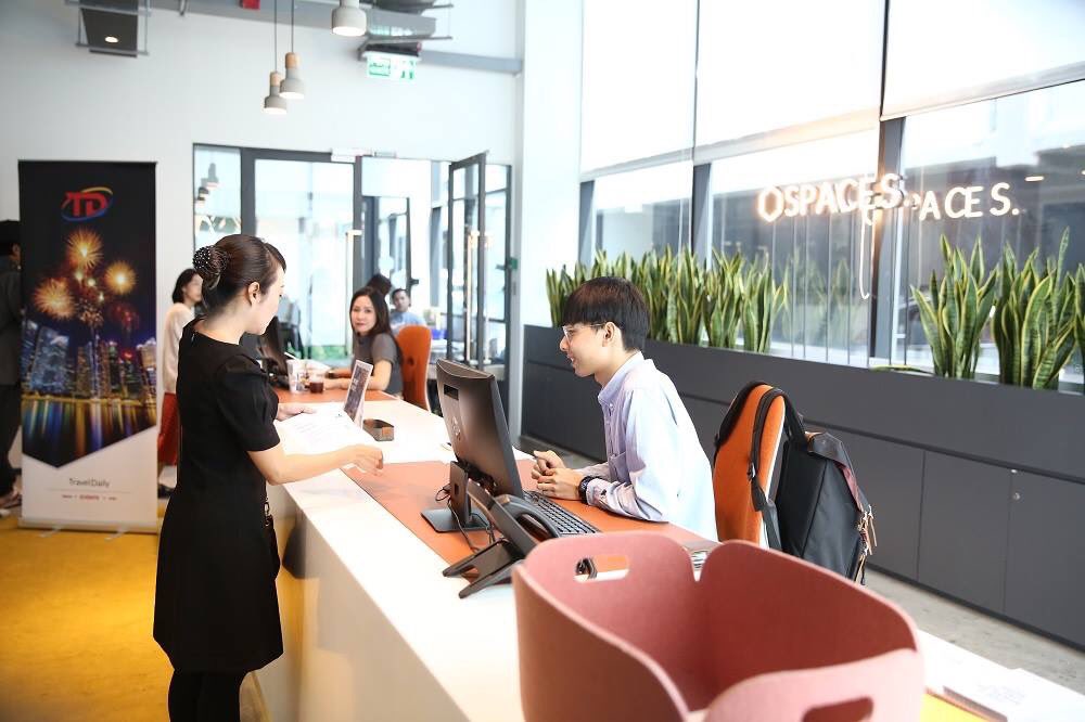 TravelDailyHQ's tweet photo. Here we go! We’re here at @spacesworks in Bangkok, getting ready for an epic day of talks about the world of recruitment, HR tech and people management.

Follow #TDHRsummit and we’ll give you all the juicy details!

#HR #Recruitment #TDjobs #TDevents https://t.co/WRL81Xciej