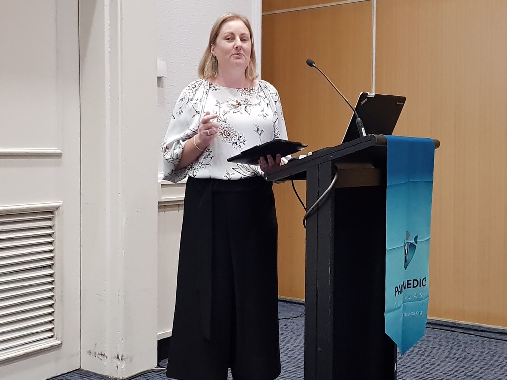 agwalker01's tweet photo. My wonderful colleague @stjohnnt_CEO providing some great insights on Leadership at #PAIC2018.  A great role model for future women leaders in our profession https://t.co/26K9d4pXxc