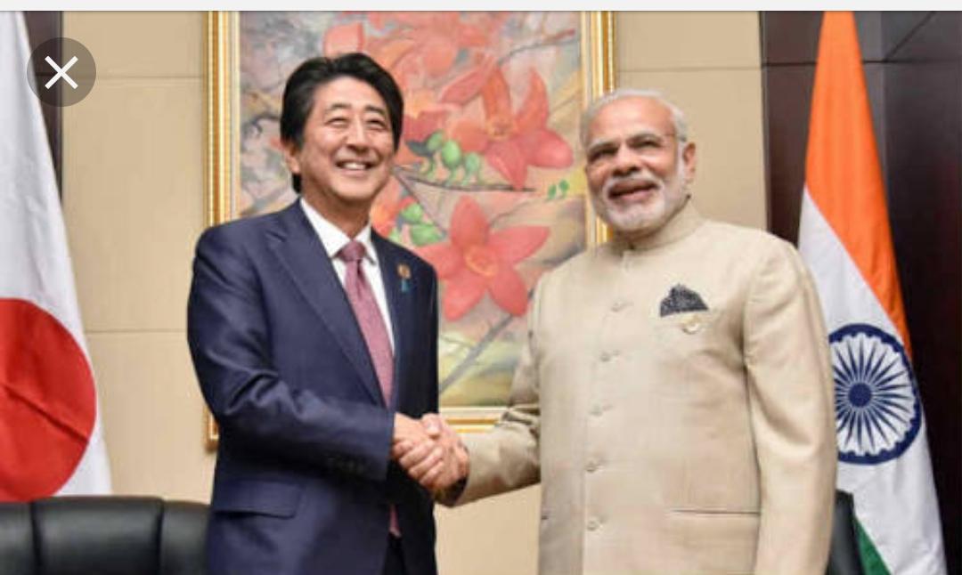 Happy birthday to India friend Japan pm SHINZO ABE .Thank you for your support for India\s bullet train project 