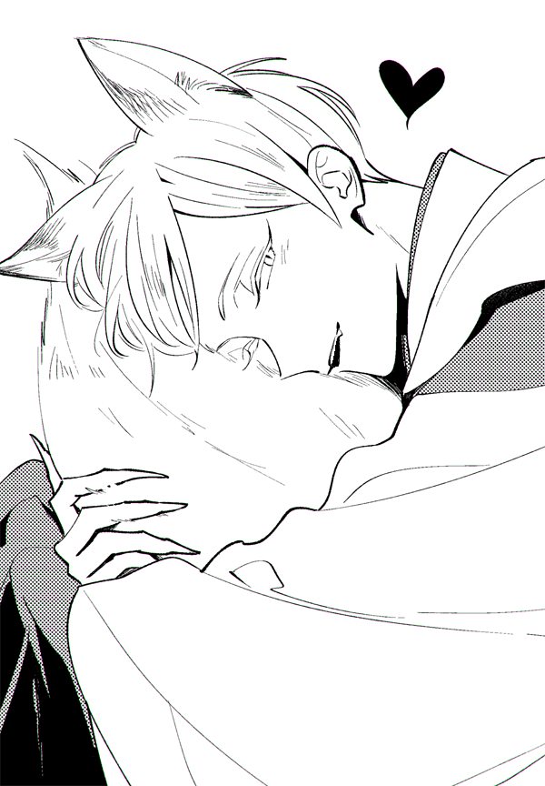 おきつねリエーフ可愛いな～というらくがき🦊 
