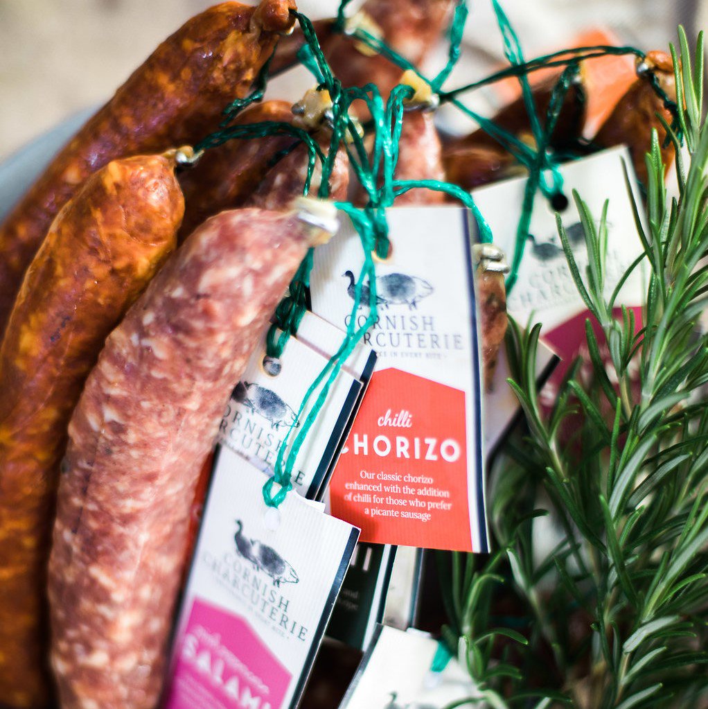 Friday feasts! Take some shelter from the showers this weekend in and see us at the #Budelicious festival at the Falcon Hotel Bude. We'll have our delicious artisan charcuterie available to sample and buy for your weekend eats! #madeincornwall #britishcharcuterie #charcuterie