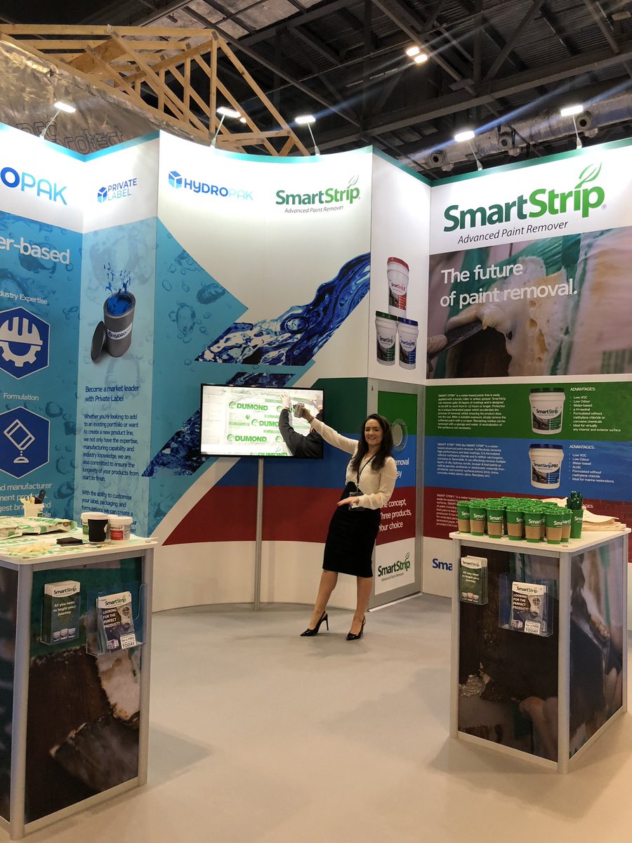 hydropak's tweet image. It’s show day! Visit us at stand J164 for expert paint removal advise, live demonstrations and of course our goodie bags 🎉