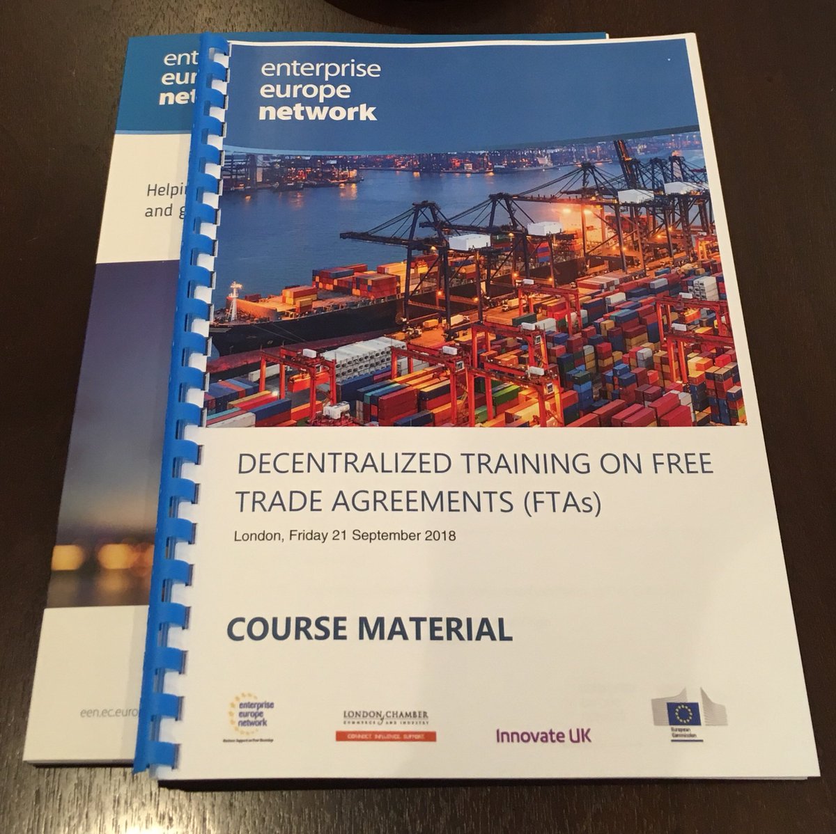 Our EEN Decentralised Training on Free Trade Agreements (FTAs) is underway! Helping our Network partners develop their knowledge of FTAs to deliver the best possible service to SMEs around the world! #EENCanHelp #EENLondon #EENis10 #FTAs