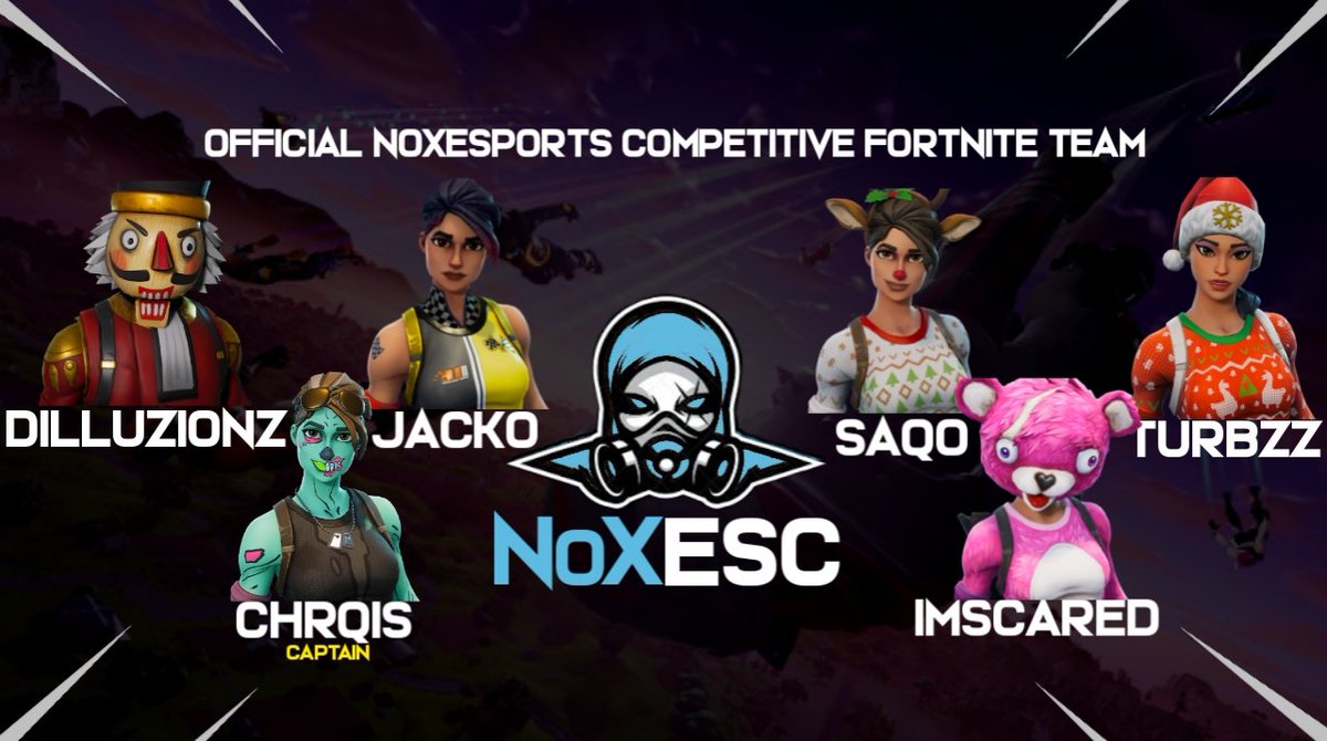 Noxuprise On Twitter Proud To Present Noxesports Newest Fortnite Line Up They Team Will Be Competing In The Anz Bootcamp League And Also Upcoming Lan Event Ggleap Everyone Please Welcome Chrqis Imscaredq Fortnite Event September 21 Fortnite Event September 21 Noxuprise On Twitter Proud To Present Noxesports Newest Fortnite Line Up They Team Will Be Competing In The Anz Bootcamp League And Also Upcoming Lan Event Ggleap Everyone Please Welcome Chrqis Imscaredq