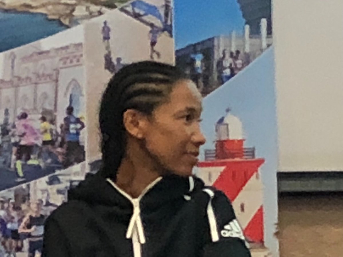 CTMarathon's tweet photo. Race Ambassador, Nolene Conrad is very excited for Sunday’s race. “It will be great to see a lot of familiar faces. I have run a few marathons overseas so this will be special. If I get a PB out of it I will be really happy.” . #ctmarathon2017 https://t.co/sIR7nxj2Gf