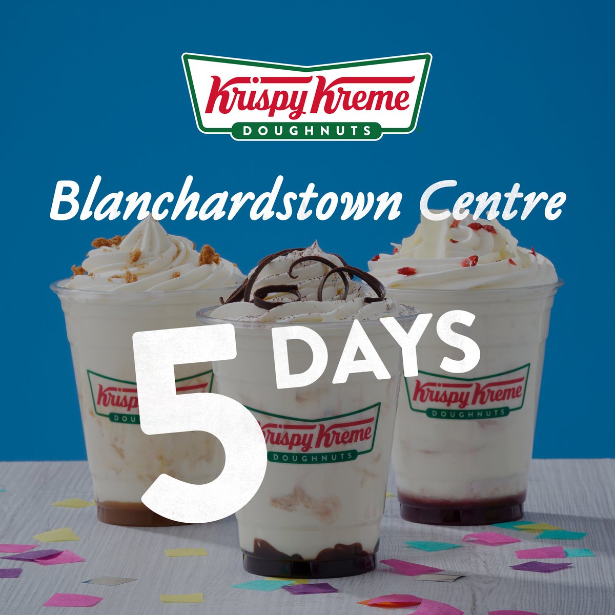 KrispyKremeIRL's tweet photo. Not just delicious doughnuts... we have extremely tasty Kreme Shakes too! 😍
5 days and counting... #TheOGiscoming https://t.co/nvvtQn5FaN