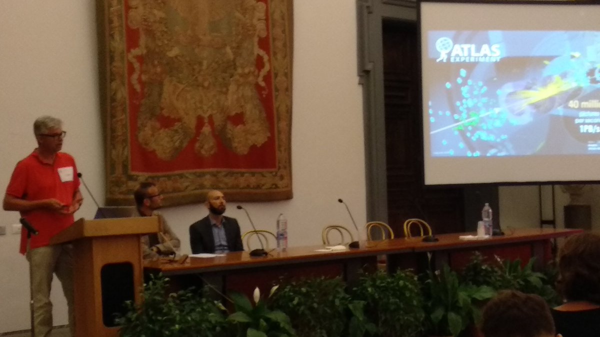 OpenStackDayITA's tweet image. Jan Van Eldik of @CERN presents the use of @OpenStack in the #Atlas project #OpenStackDayITA18  @ReteGARR @binario_etico @enterteam