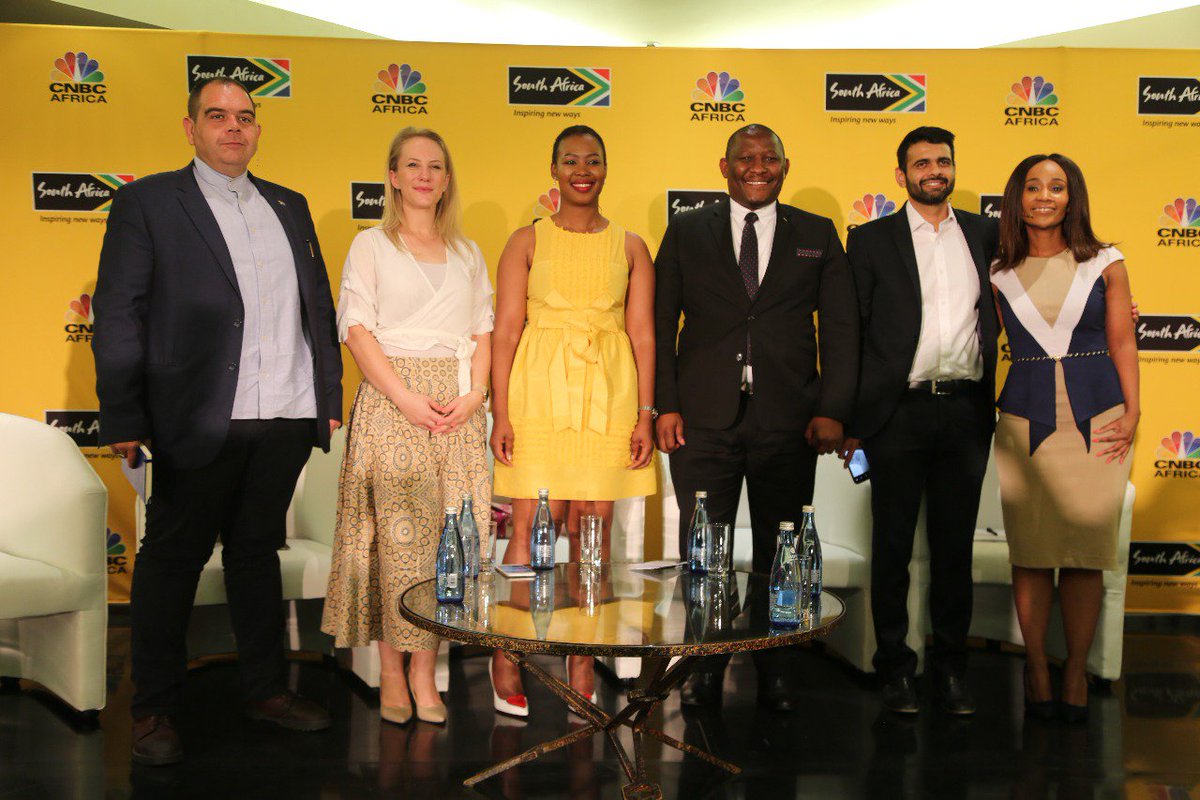 Brand_SA's tweet photo. The post-#ITU panel concludes a fruitful discussion at the Hyatt Regency hotel under the theme “the role of ICT in the advancement of South Africa and the economy." #ICT4SDG https://t.co/dwLp1mwHm8