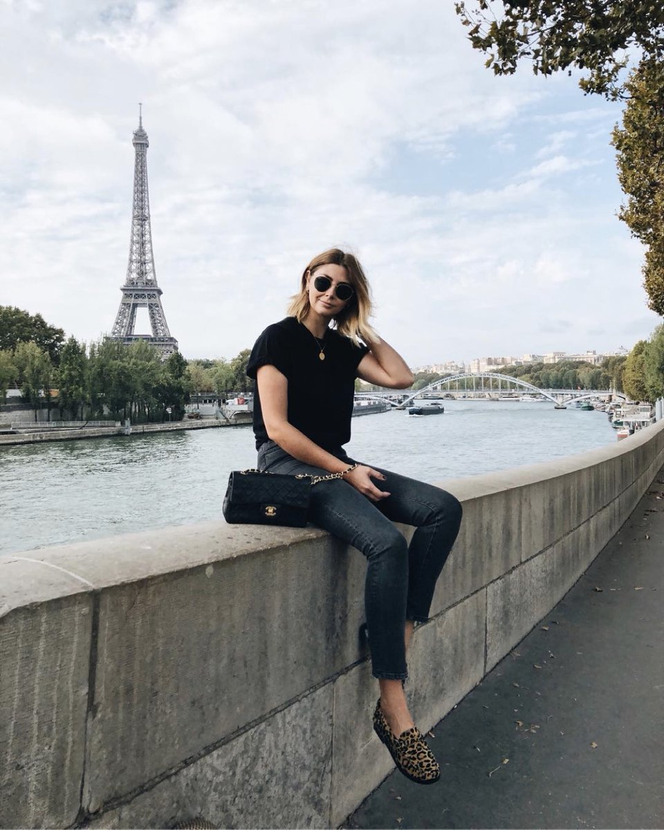 Bonjour! from <a href="/Ems_EJSTYLE/">Emma Hill</a> in our leopard textile REDoneWeejuns