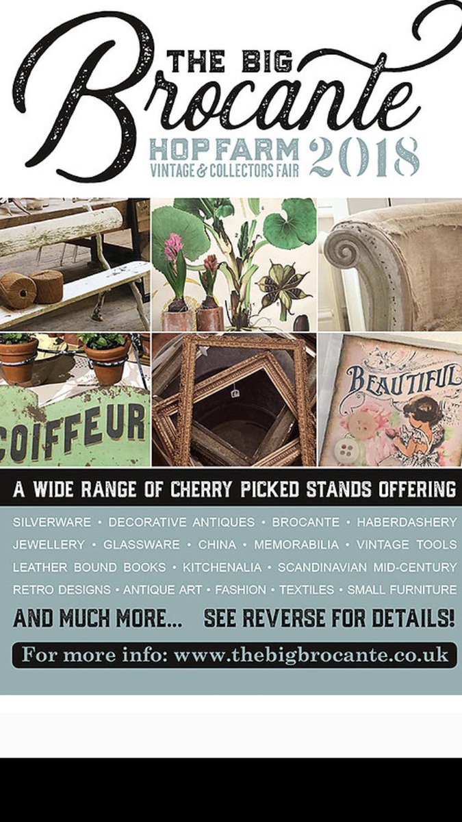 We’re looking forward to a cracking weekend <a href="/TheBigBrocante/">The Big Brocante</a> serving up plenty of drinks. Whether you fancy a cold Pimms, a hot Mulled Wine, coffee with (or without!) Baileys (or something else) come to <a href="/Hopfarm/">The Hop Farm</a> and check out the great stands and our extensive drinks menu