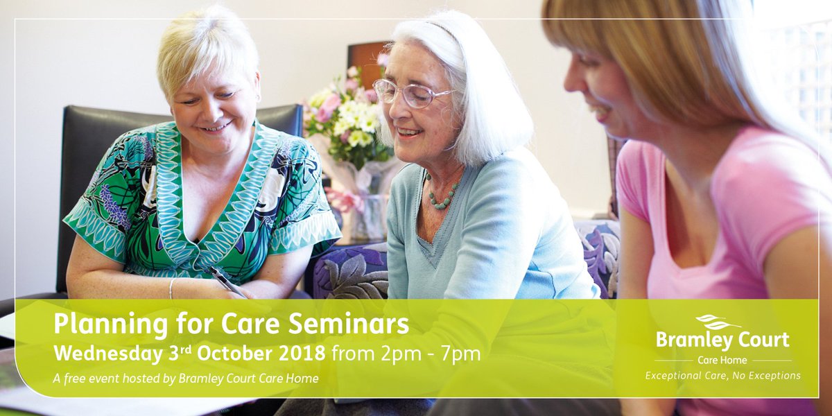 Too often, families wait until care is needed urgently. However, with better planning you have time to make the right decision for you and your loved one. Our free seminar is a great place to start. #WorldAlzheimersDay <a href="/alzheimerssoc/">Alzheimer's Society</a>