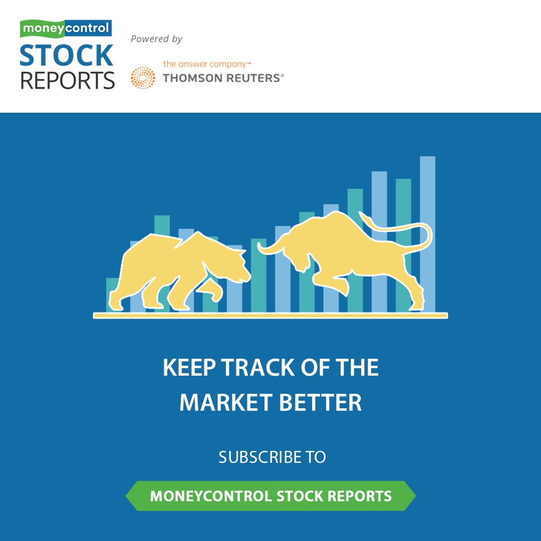 moneycontrolcom's tweet photo. With subscription plans that will suit your need and budget, the moneycontrol #StockReports powered by @thomsonreuters bring the exact data you’ve been looking for. Subscribe now: https://t.co/qufeivDi5I https://t.co/hi1ofkZjVD