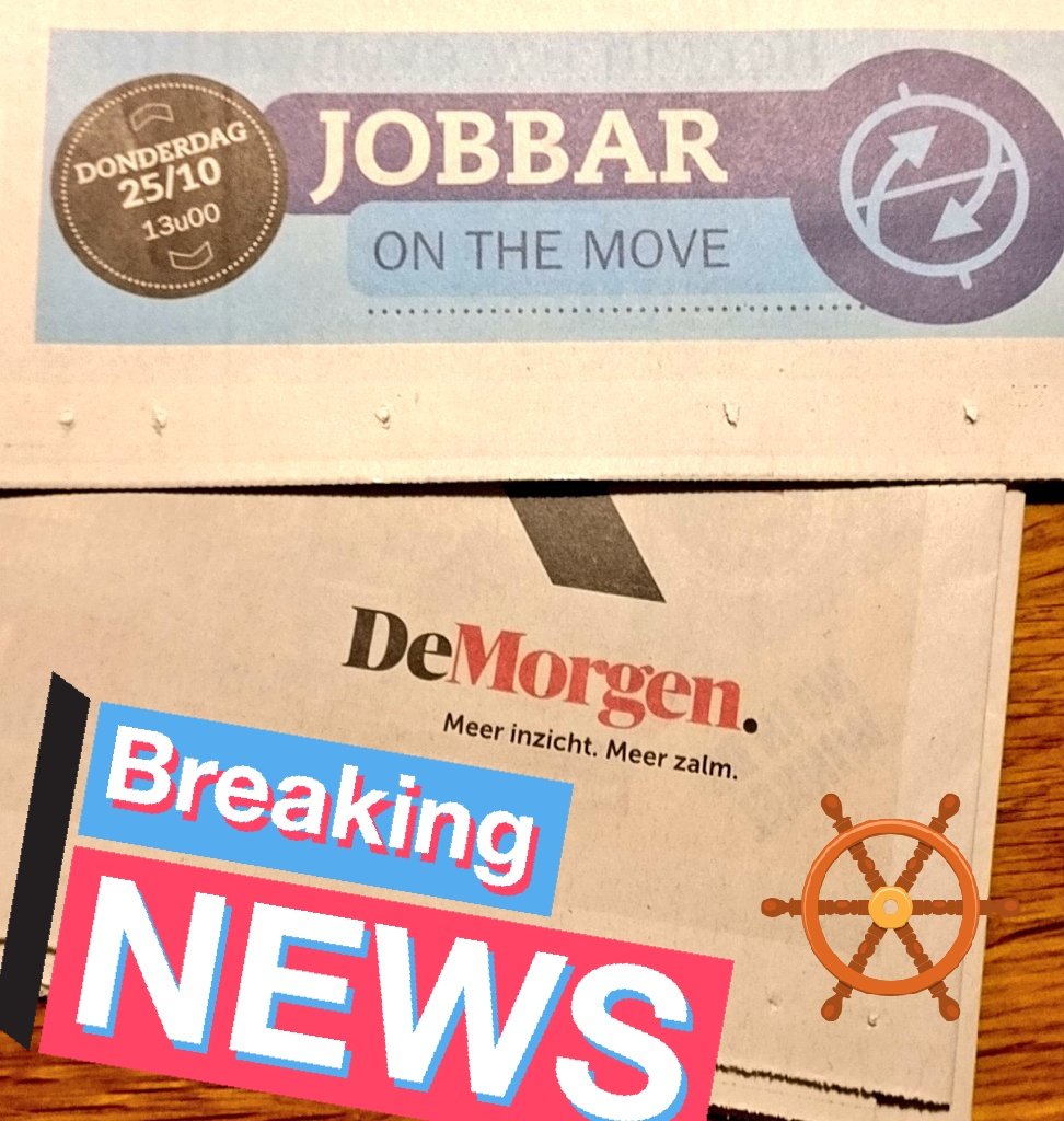 BosschaertsHans's tweet photo. Donderdag 25 oktober gaat de @VDABAntwerpen #jobbar "on thé move" naar het Antwerpse havenhuis. @talentenstroom @PortofAntwerp @prov_antwerpen @Stad_Antwerpen @vokavzw @Alfaportvoka @logos https://t.co/rZZClcHH7F