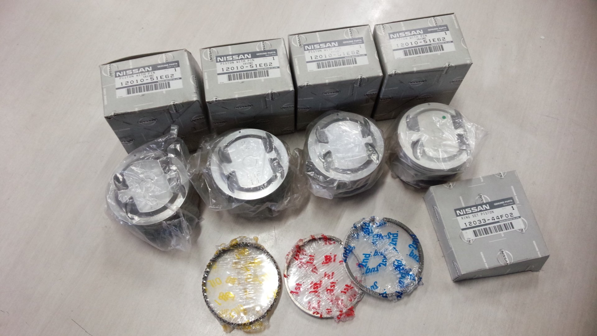 チキンミウラ【公式】 on Twitter: "日産CA18の新品ピストン！ AE86に使おうと思ってたけど…ヤフオクいきだな ...