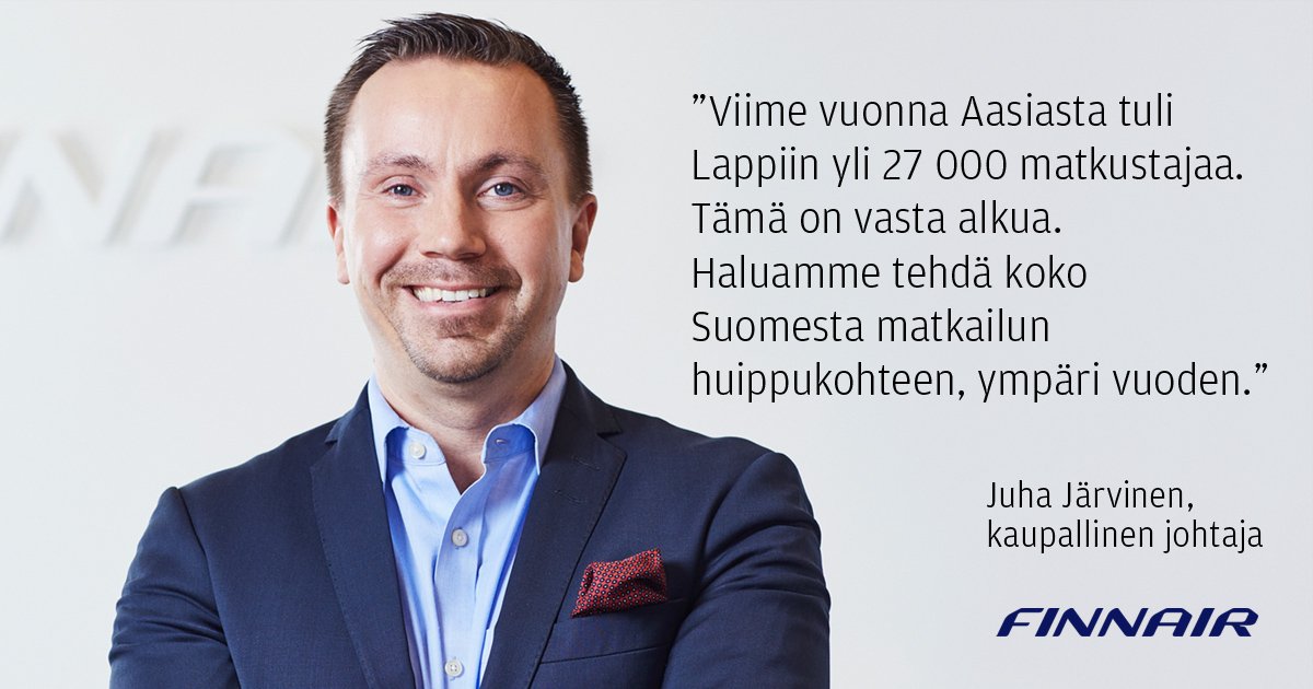 FinnairSuomi's tweet photo. Panostamme vahvasti Suomen matkailuteollisuuteen: tuomme markkinoille uuden digipalvelun, jonka kautta kansainväliset asiakkaat löytävät Suomen matkailuhelmet https://t.co/lQ43a3Cy7Q #matkailu #digitalisaatio https://t.co/DJ6kGi39Ys