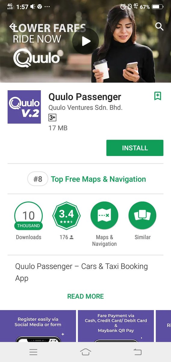 HitHardee's tweet photo. Reborn of Uber in Malaysia. Make u feel riding once upon a time famous e-hailing service in Malaysia. Price little bit lower compare to Grab. But still lack of driver, need to add on more of them. If u do that, for sure can beat monopoly of Grab.
#Quulo #GrabMy #KualaLumpur #KL https://t.co/Quki0bLSPl