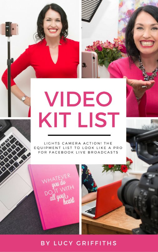 LucyGriffithsTV's tweet image. VIDEO KIT LIST – FREE DOWNLOAD! #videostrategy #videokit #videomarketing lucygriffiths.com/facebook-live-…