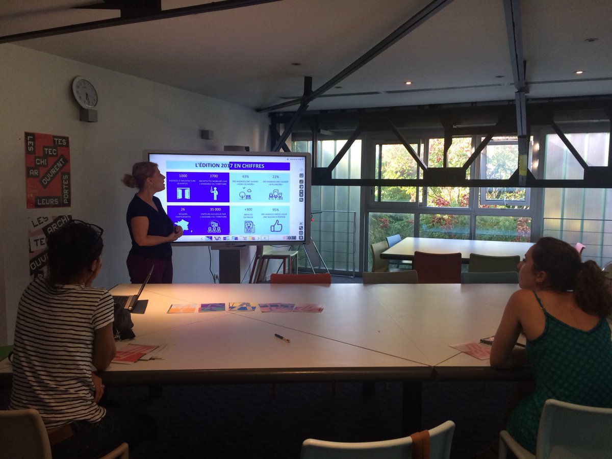 Réunion d’information  #JPOARCHI hier au <a href="/croaoccitanie/">Ordre des architectes OCCITANIE</a> ! 😎 @JPO_Architectes