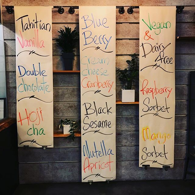 TGIF!
More rain to come? No problem...let’s get fixed with ice cream!
-
#blueberry is back!
So is #creamcheesecranberry
-
#hojicha and #blacksesame made it to another week!
-
Don’t forget our #mochiicecream and #frozensmores ! ift.tt/2PP38NA