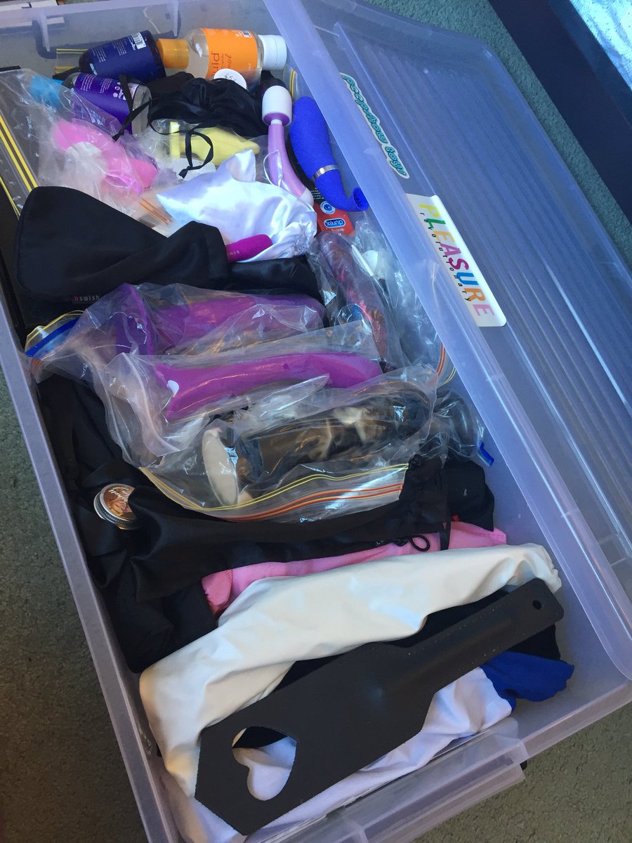 Some photos of how I store my sex toys for my upcoming Q&A blog post! I keep favs in my bedside drawer, and the rest in a tub under the bed! Almost Some photos of how I store my sex toys for my upcoming Q&A blog post! I keep favs in my bedside drawer, and the rest in a tub under the bed! Almost