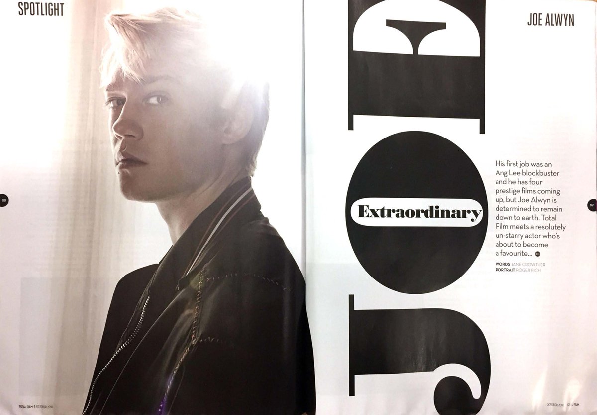 CameraPress's tweet photo. With four prestigious films due out @josalw is fast becoming the biggest thing in Hollywood! #JoeAlwyn
Photo inside @totalfilm Β© Roger Rich / @CameraPress
#maryqueenofscots @BoyErased #TheFavourite #OperationFinale #RogerRich #portraitphotography https://t.co/z5jYDwS71m